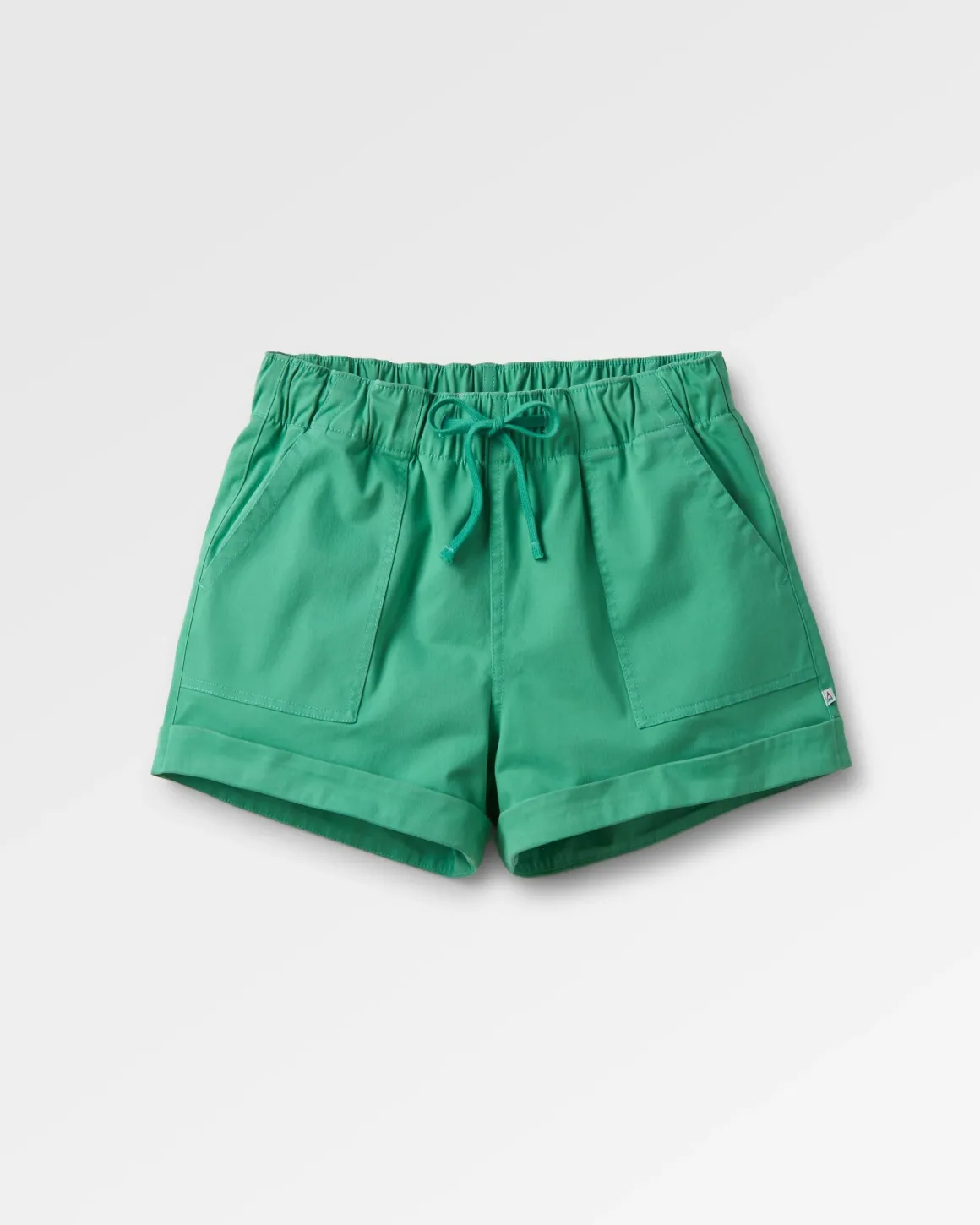 Short en coton bio Carriso - Épicéa vert