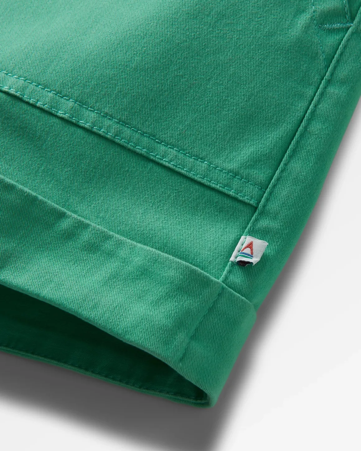 Short en coton bio Carriso - Épicéa vert