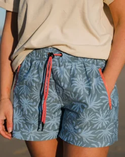 Short polyvalent Way Out - Bleu Acier Algue