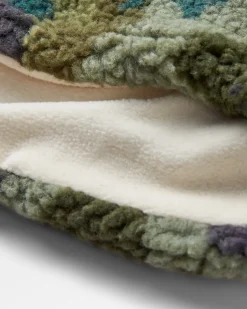 Snood en polaire recyclée Sherpa épicé - Camo Alpin Kaki