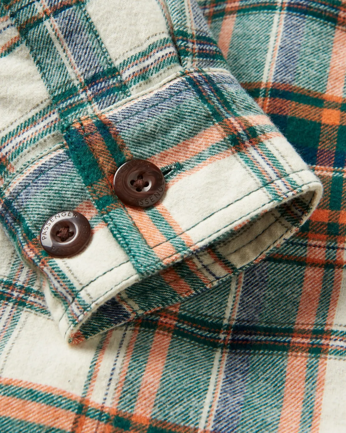 Surchemise doublée en sherpa Freestyle - Birch/Rain Forest Check
