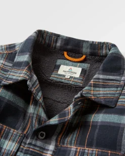 Surchemise Doublée Sherpa Freestyle - Carreaux Noirs
