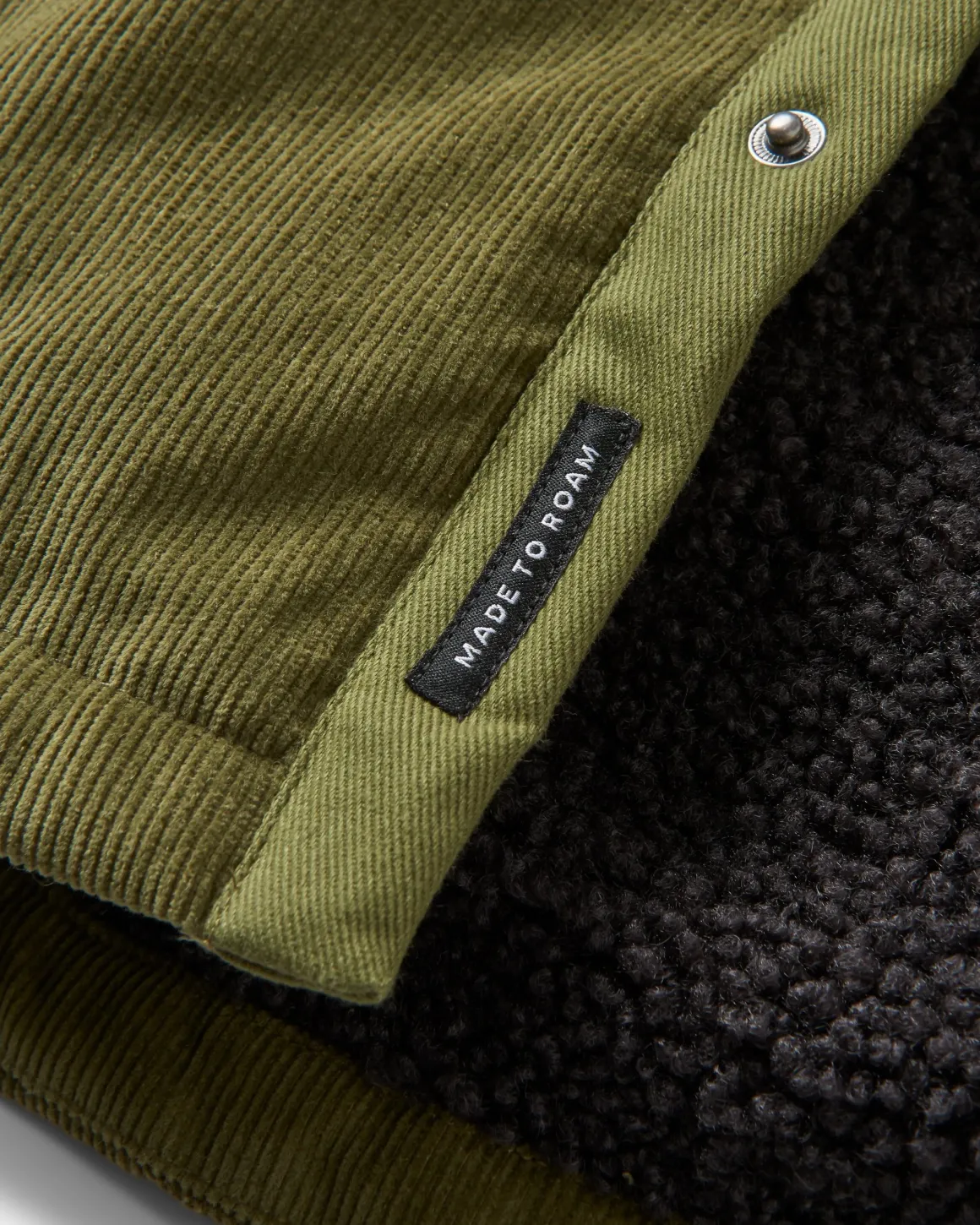 Surchemise Doublée Sherpa Kodiak 2.0 en Cordon - Kaki
