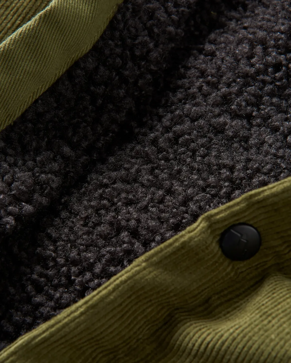 Surchemise Doublée Sherpa Kodiak 2.0 en Cordon - Kaki