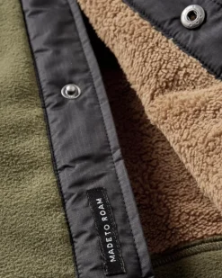 Surchemise Doublée Sherpa Firelight - Kaki