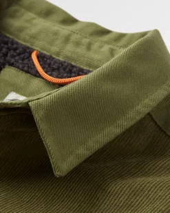 Surchemise Doublée Sherpa Kodiak 2.0 en Cordon - Kaki