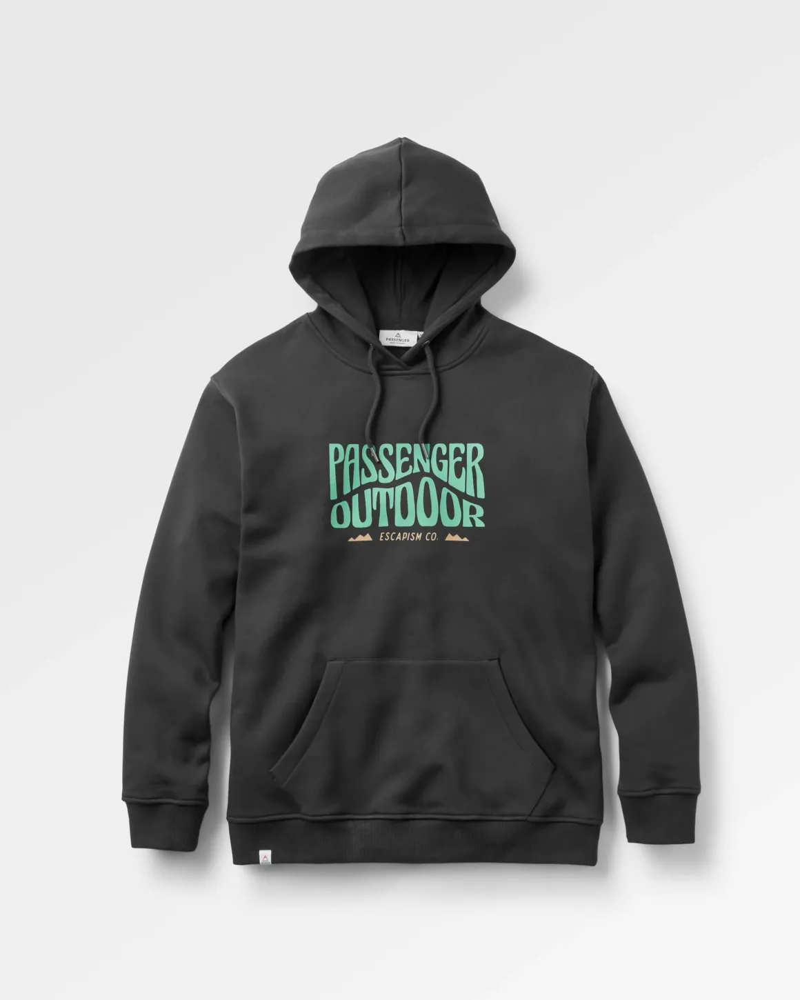 Sweat à Capuche en Coton Bio Yuca - Noir