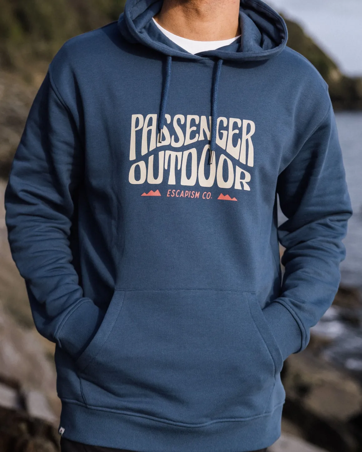 Sweat à Capuche en Coton Bio Yuca - Denim Foncé