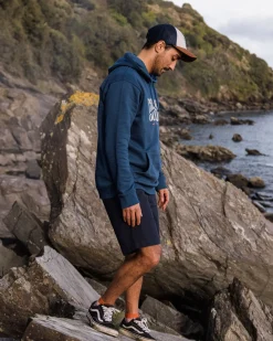 Sweat à Capuche en Coton Bio Yuca - Denim Foncé