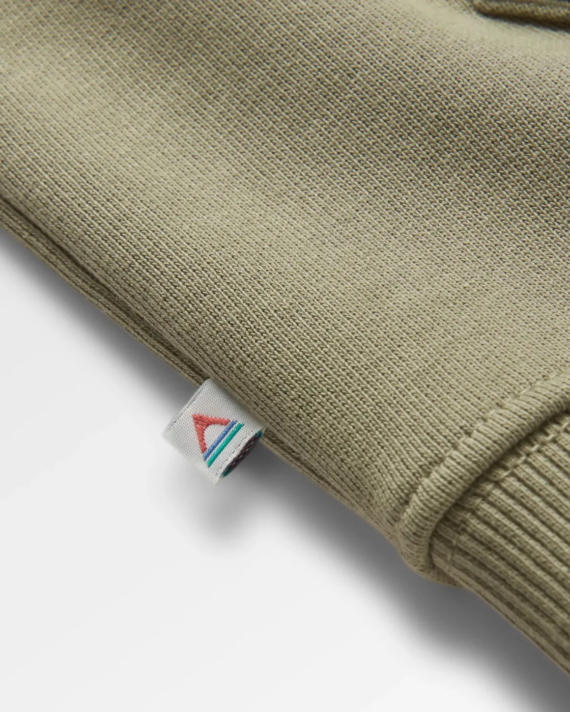 Sweat à Capuche en Coton Bio Vita - Olive Poudré