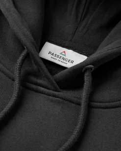 Sweat à Capuche en Coton Bio Yuca - Noir