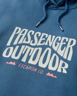 Sweat à Capuche en Coton Bio Yuca - Denim Foncé