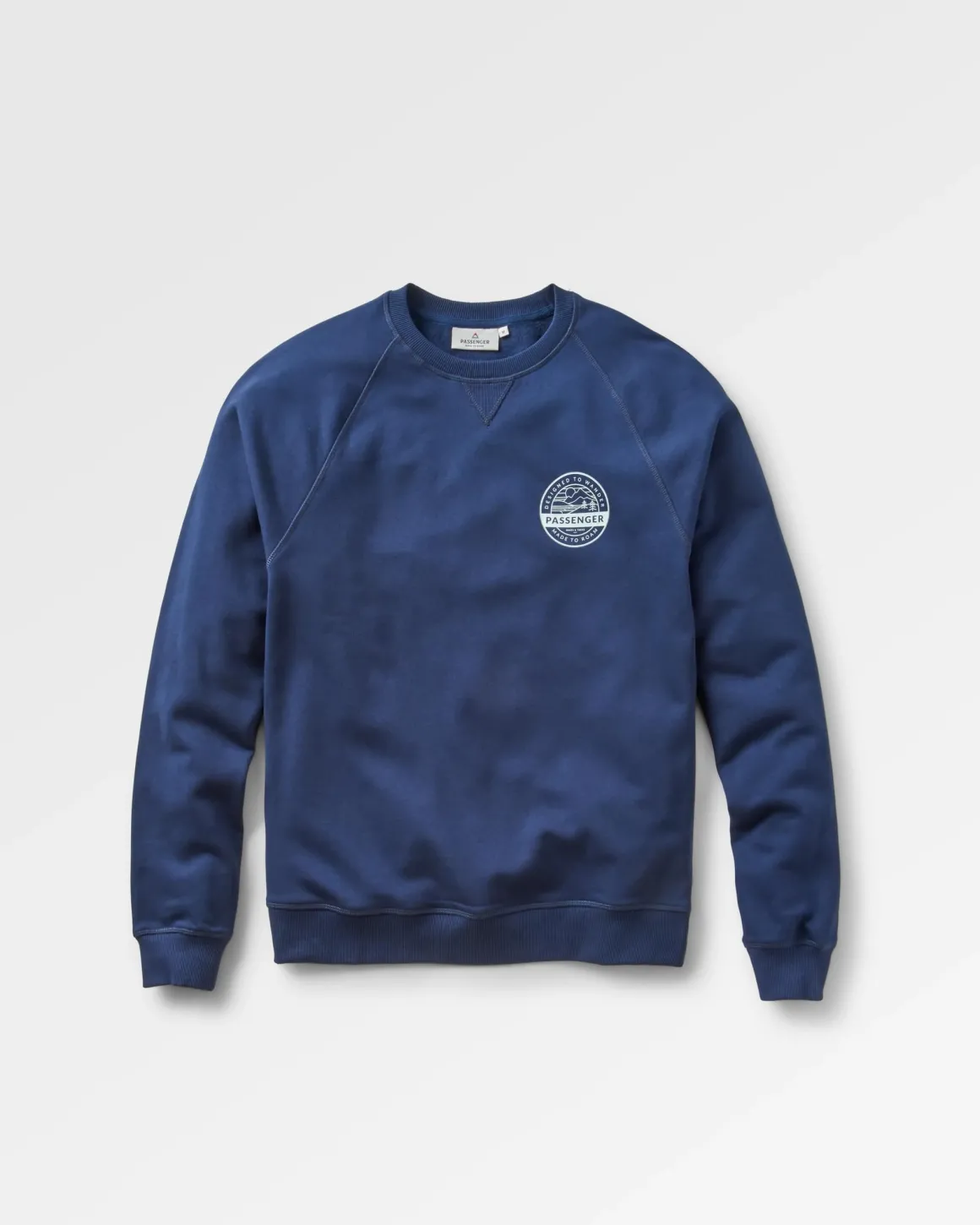 Sweatshirt en Coton Bio Odyssey - Bleu Marine Riche