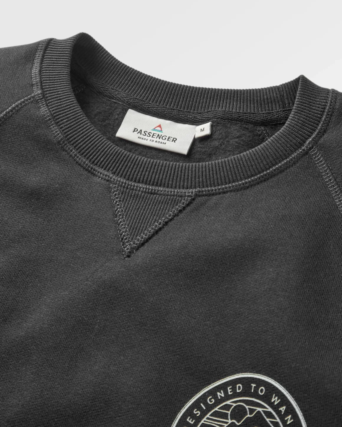 Sweatshirt en Coton Bio Odyssey - Noir
