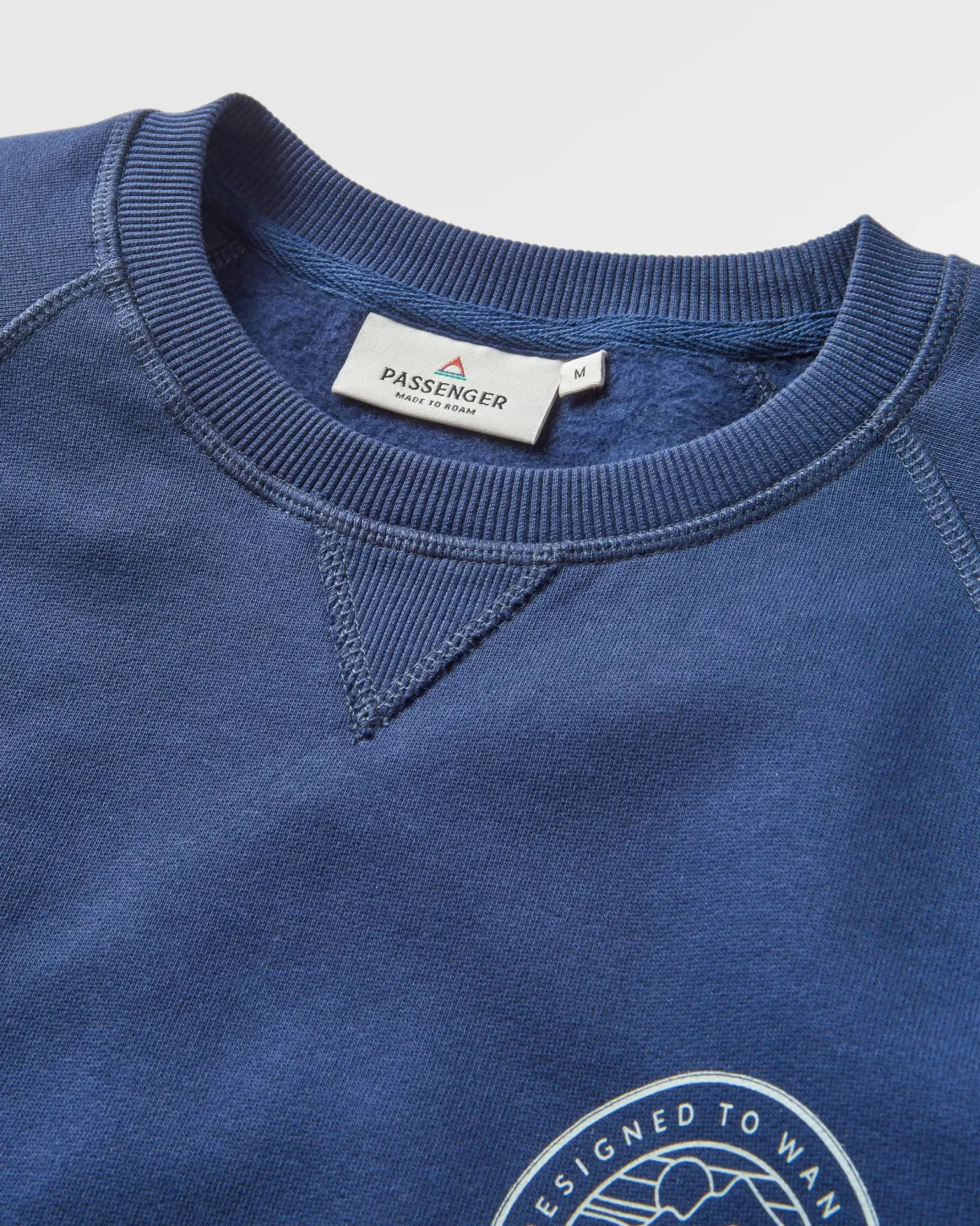 Sweatshirt en Coton Bio Odyssey - Bleu Marine Riche