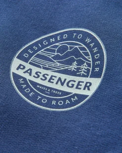 Sweatshirt en Coton Bio Odyssey - Bleu Marine Riche