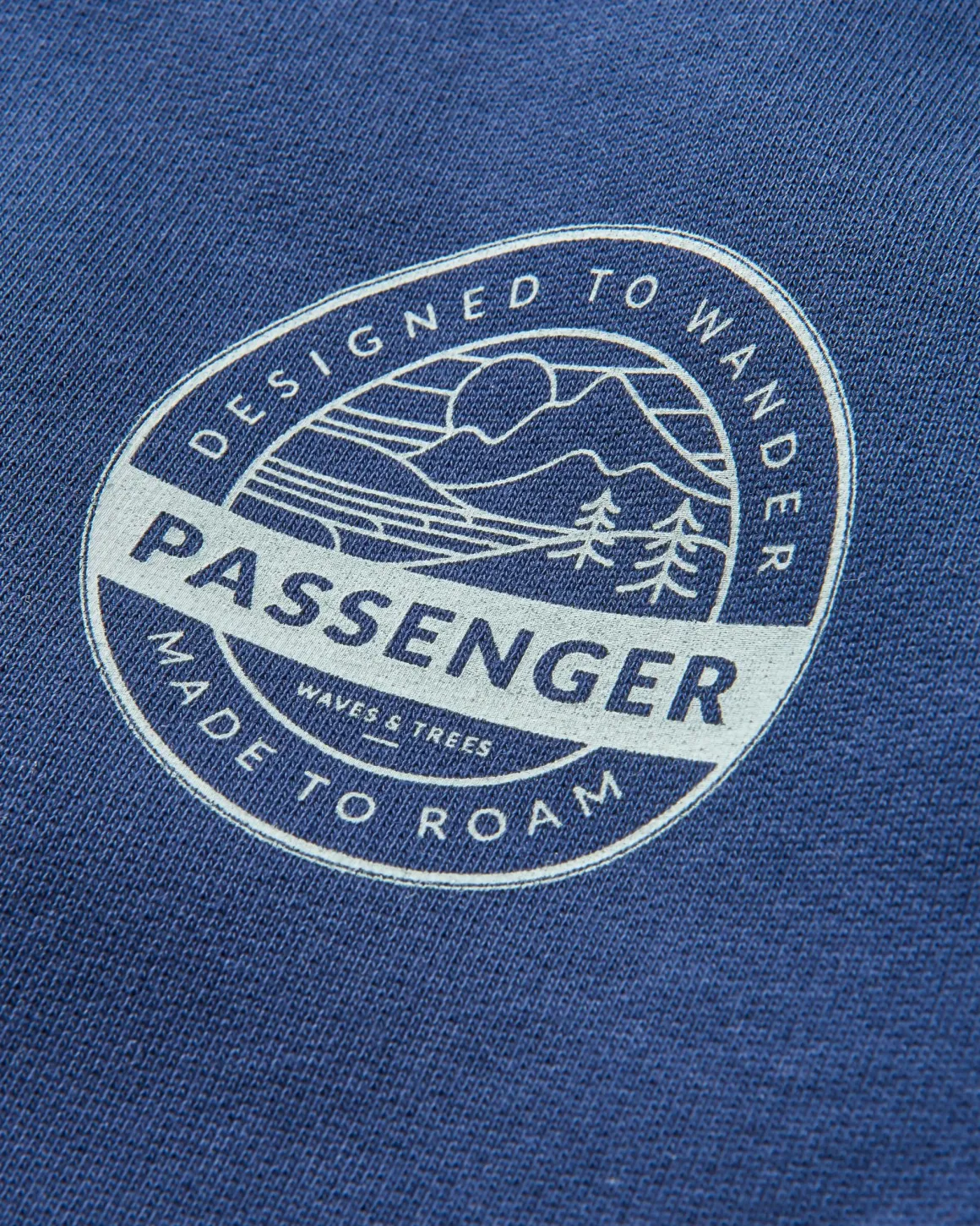 Sweatshirt en Coton Bio Odyssey - Bleu Marine Riche