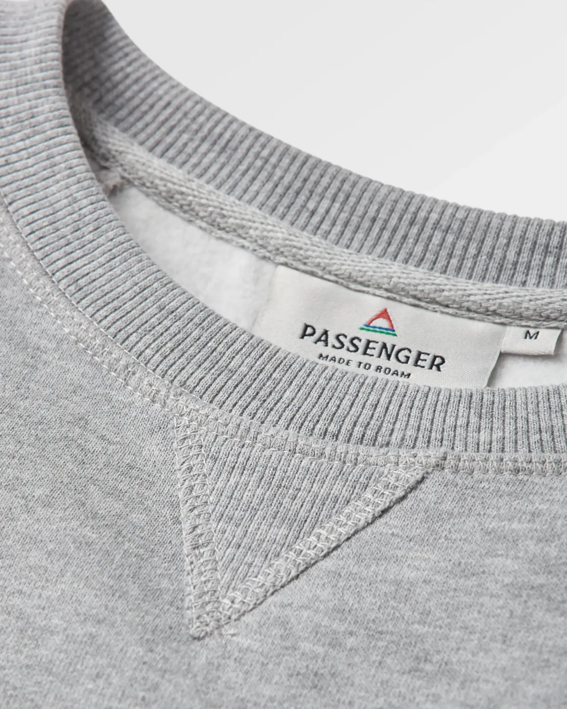 Sweatshirt en coton bio Odyssey - Gris moyen Marl