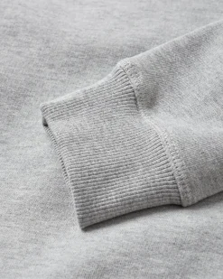 Sweatshirt en coton bio Odyssey - Gris moyen Marl