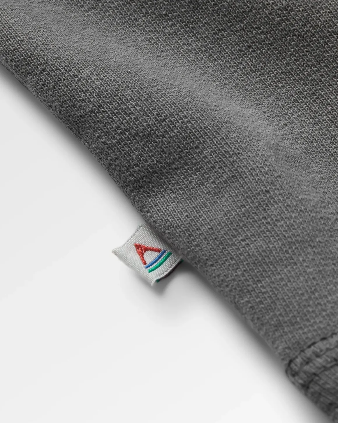 Sweatshirt en coton recyclé Waves u0026 Trees - Charcoal