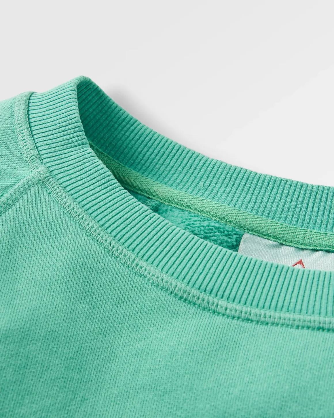 Sweatshirt en coton recyclé Remote - Épicéa vert