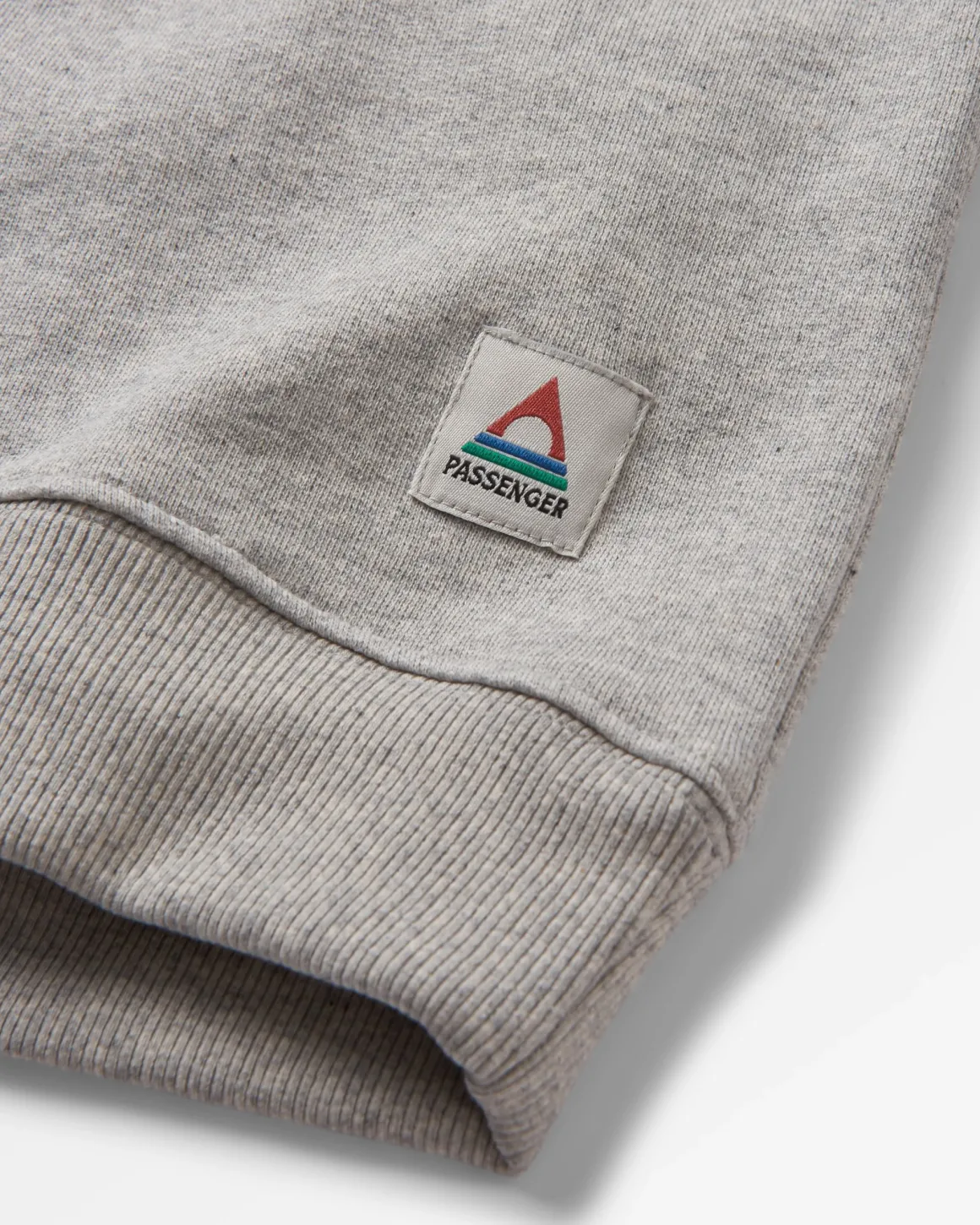 Sweatshirt Oversize en Coton Recyclé Héritage - Gris Marl