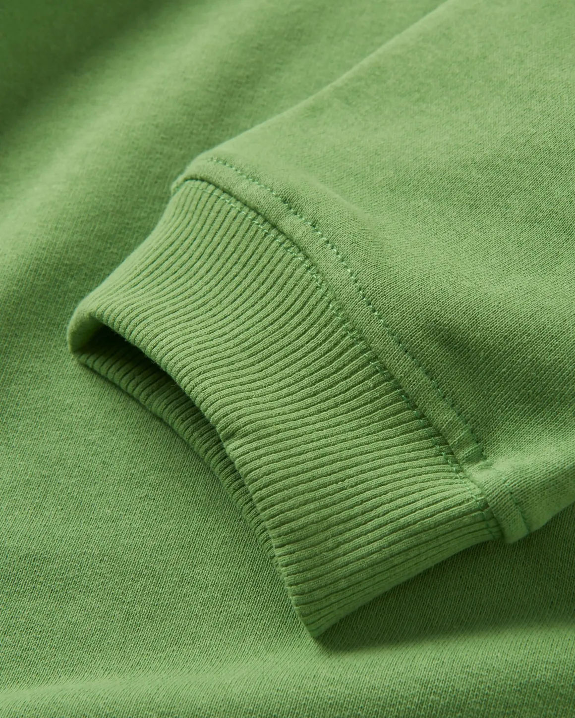 Sweatshirt Oversize en Coton Recyclé Phoenix - Vert Poire