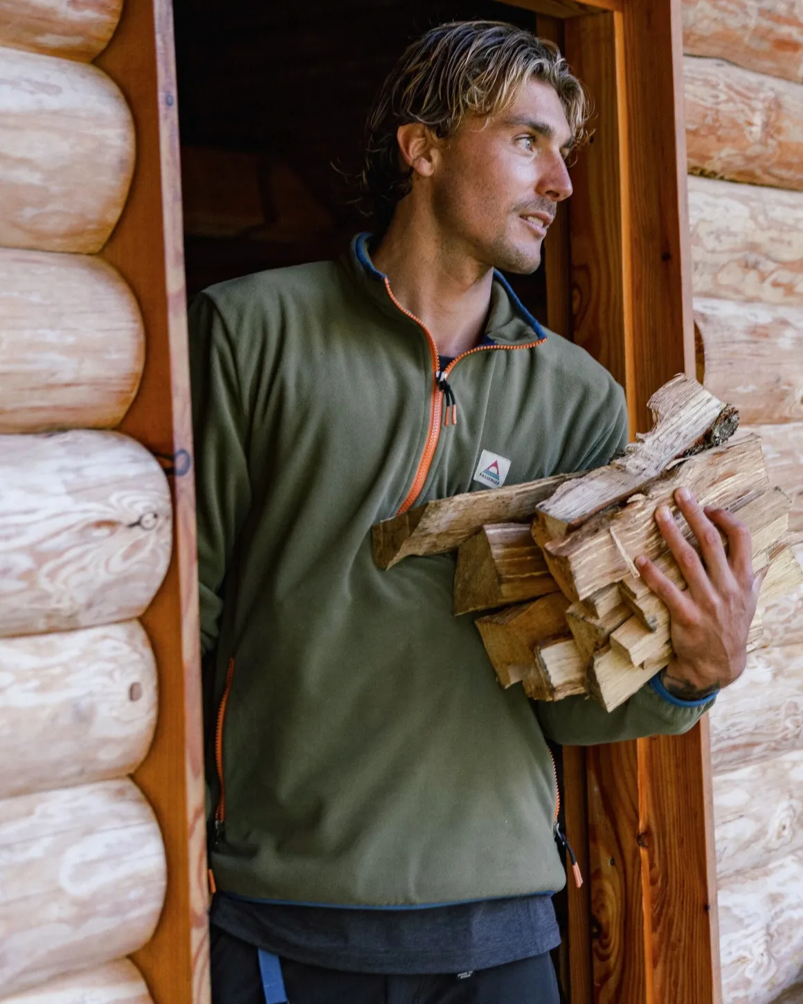 Switchback Micro Polartec® Fleece Recyclé - Kaki