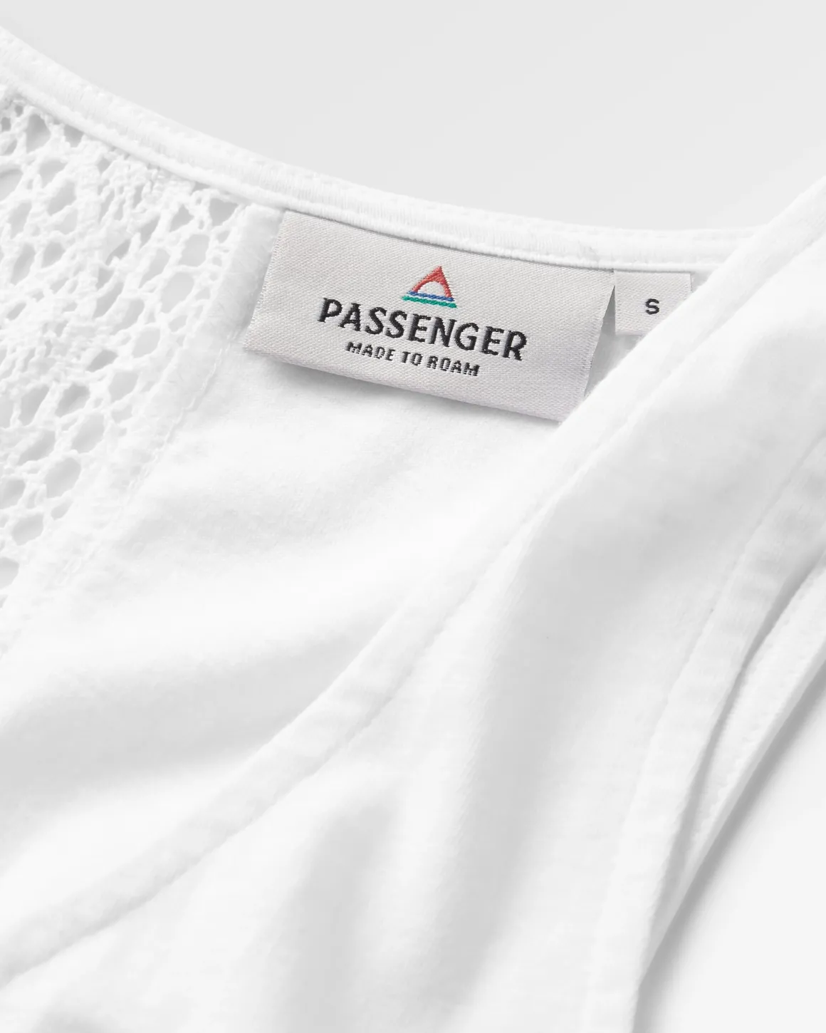 Top en coton recyclé Rivergate - Blanc