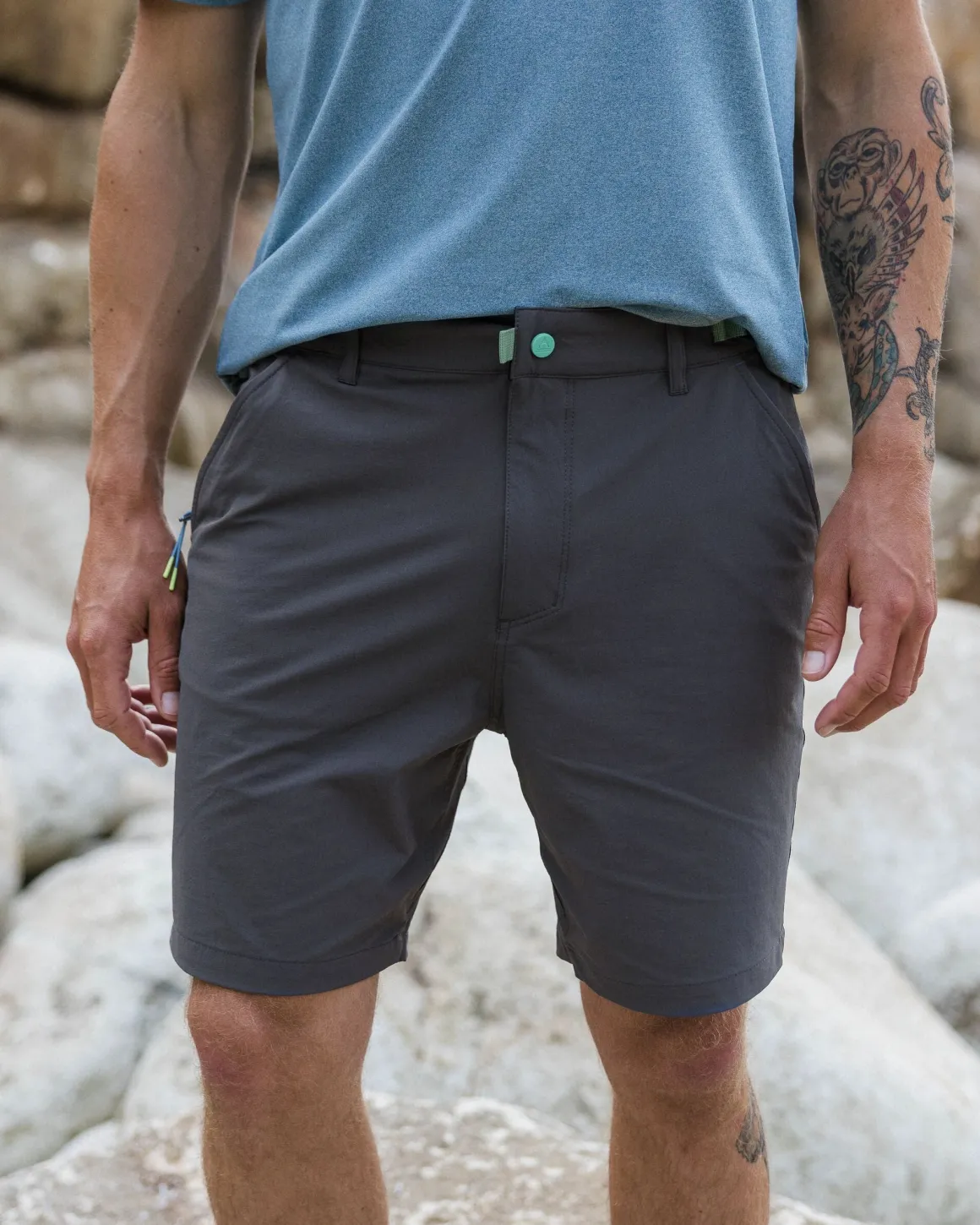 365 Trail Short - Charcoal