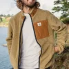 Trekker Recycled Deep-Pile Sherpa Fleece - Biscuit
