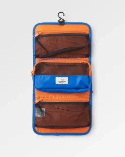 Trousse de toilette recyclée Drop - Bleu Azur