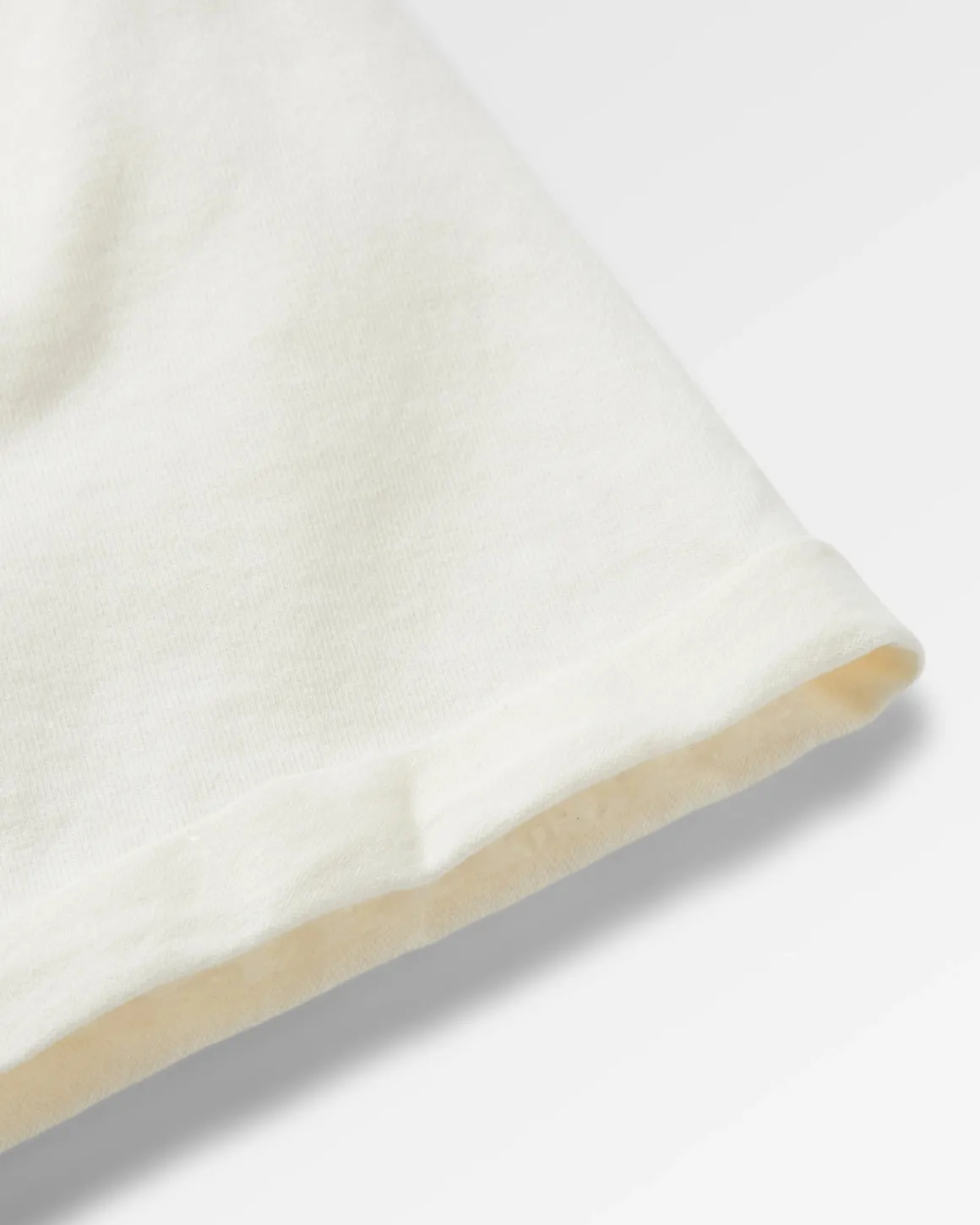T-shirt à Manches Retroussées Discovery - Marshmallow