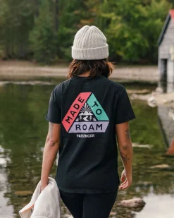 T-shirt actif Aurora - Noir
