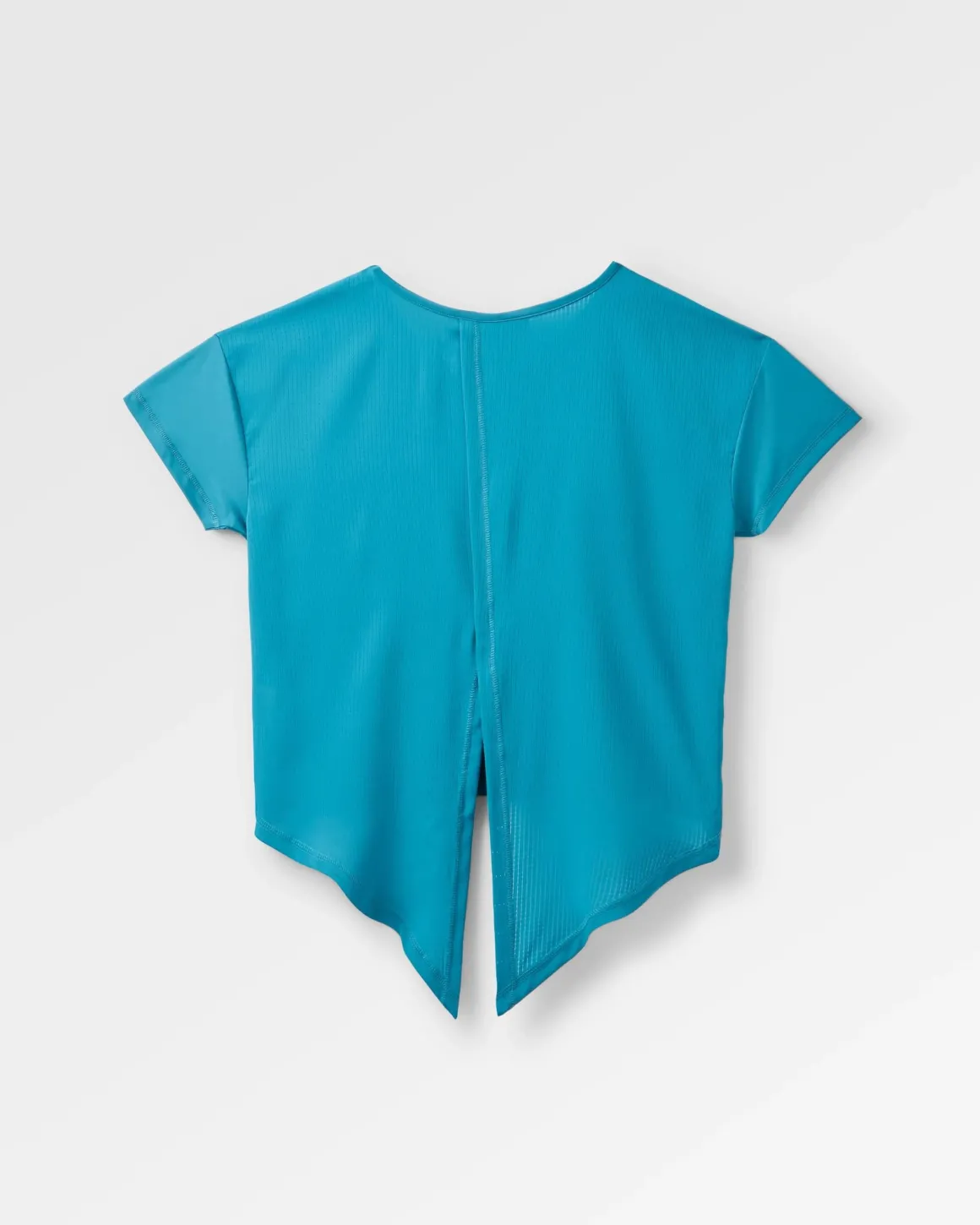 T-shirt Actif Recyclé avec Lien Chakra au Dos - Bleu Acier