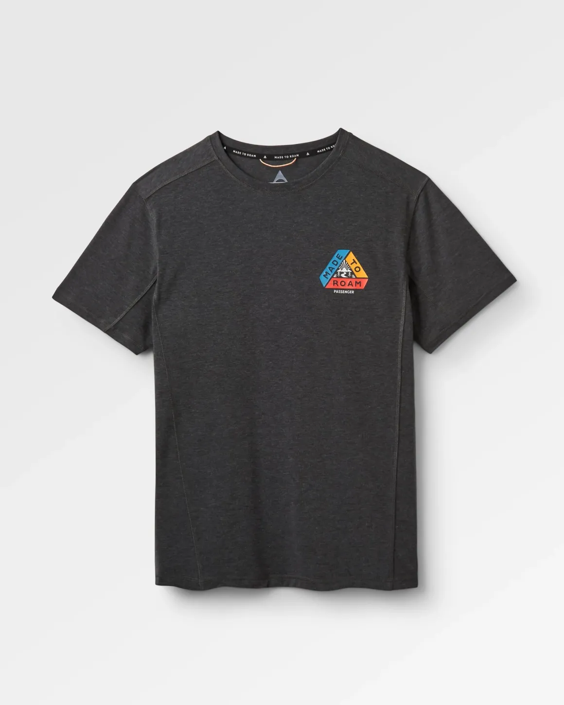 T-shirt actif texturé Kirkwood - Noir