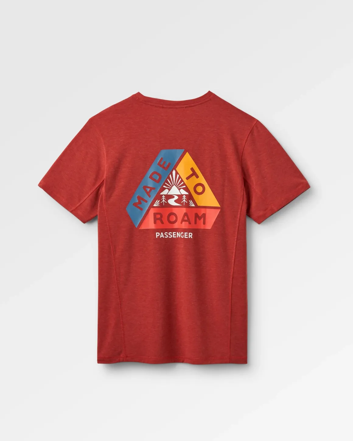 T-shirt actif texturé Kirkwood - Ocre Rouge