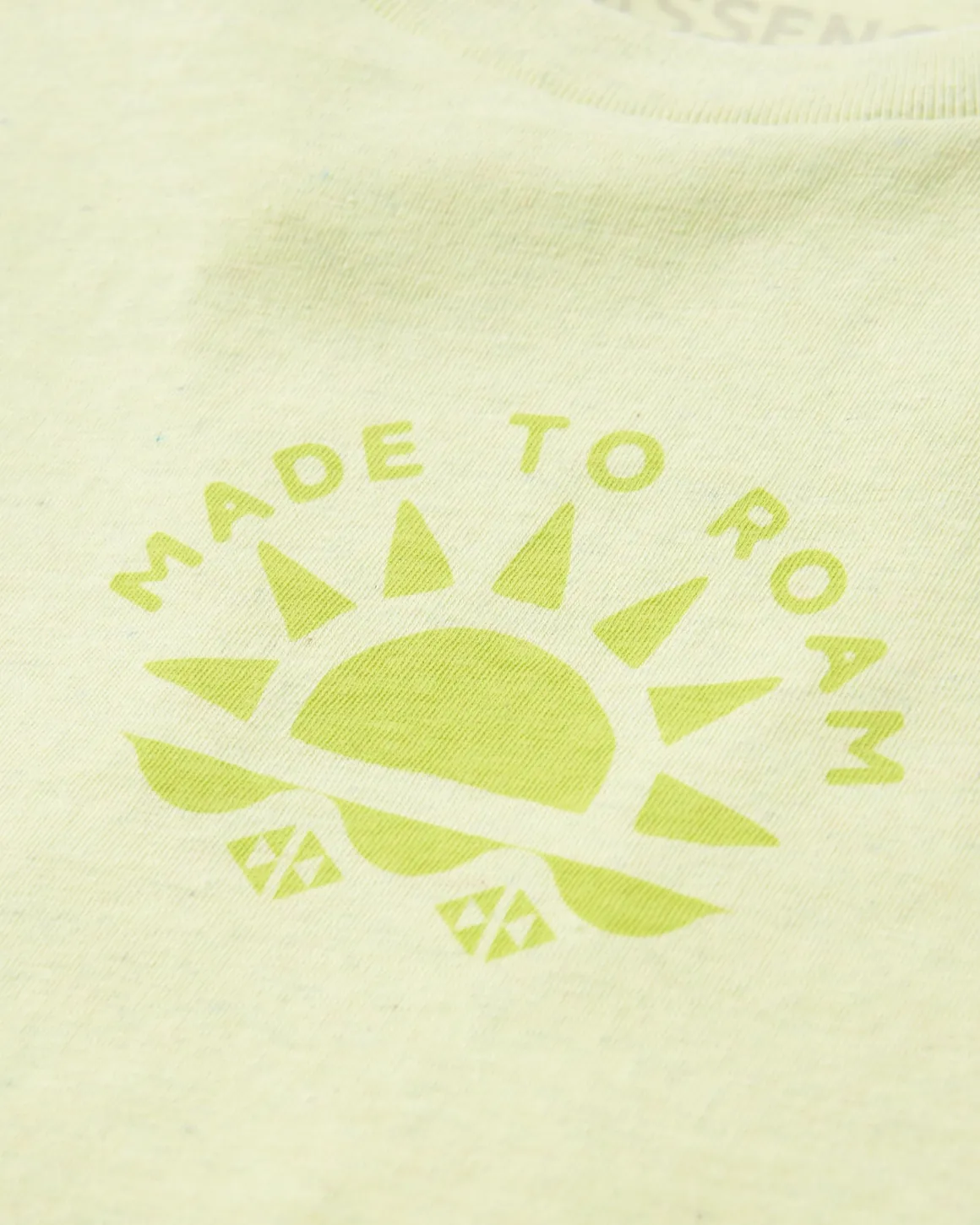 T-shirt Bio Sunburst - Jus de Citron Vert Doux