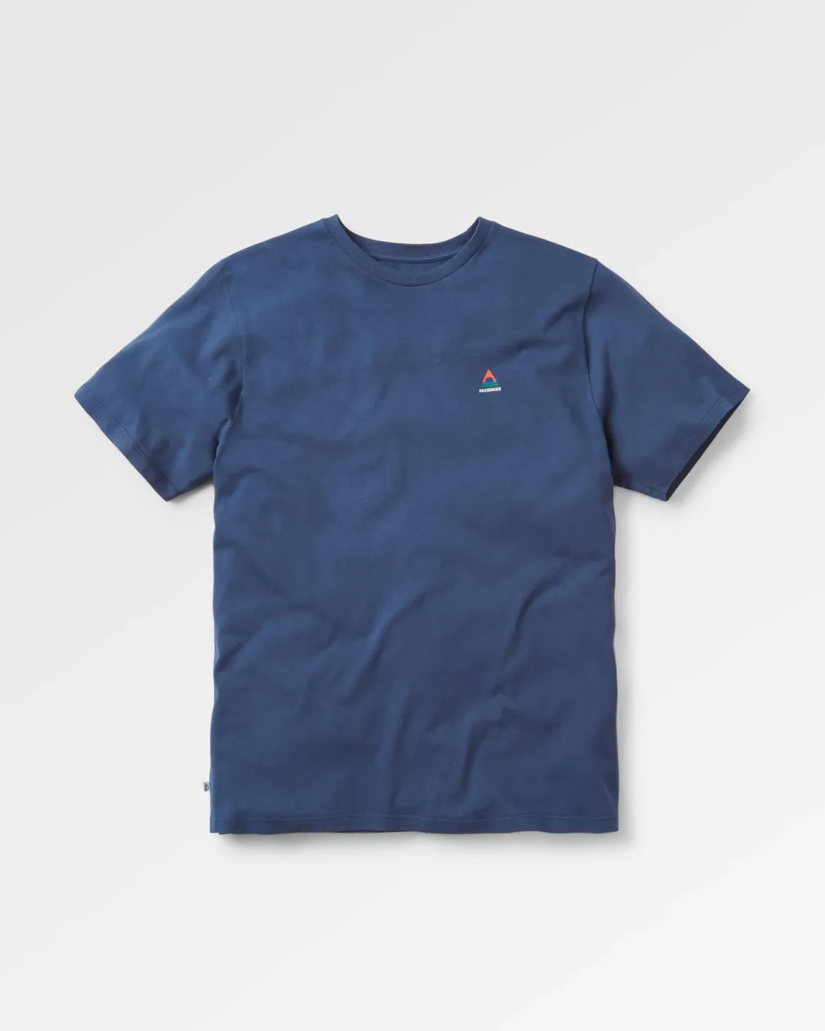 T-shirt en coton recyclé avec logo classique - Rich Navy