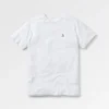 T-shirt en coton recyclé avec logo classique - Blanc