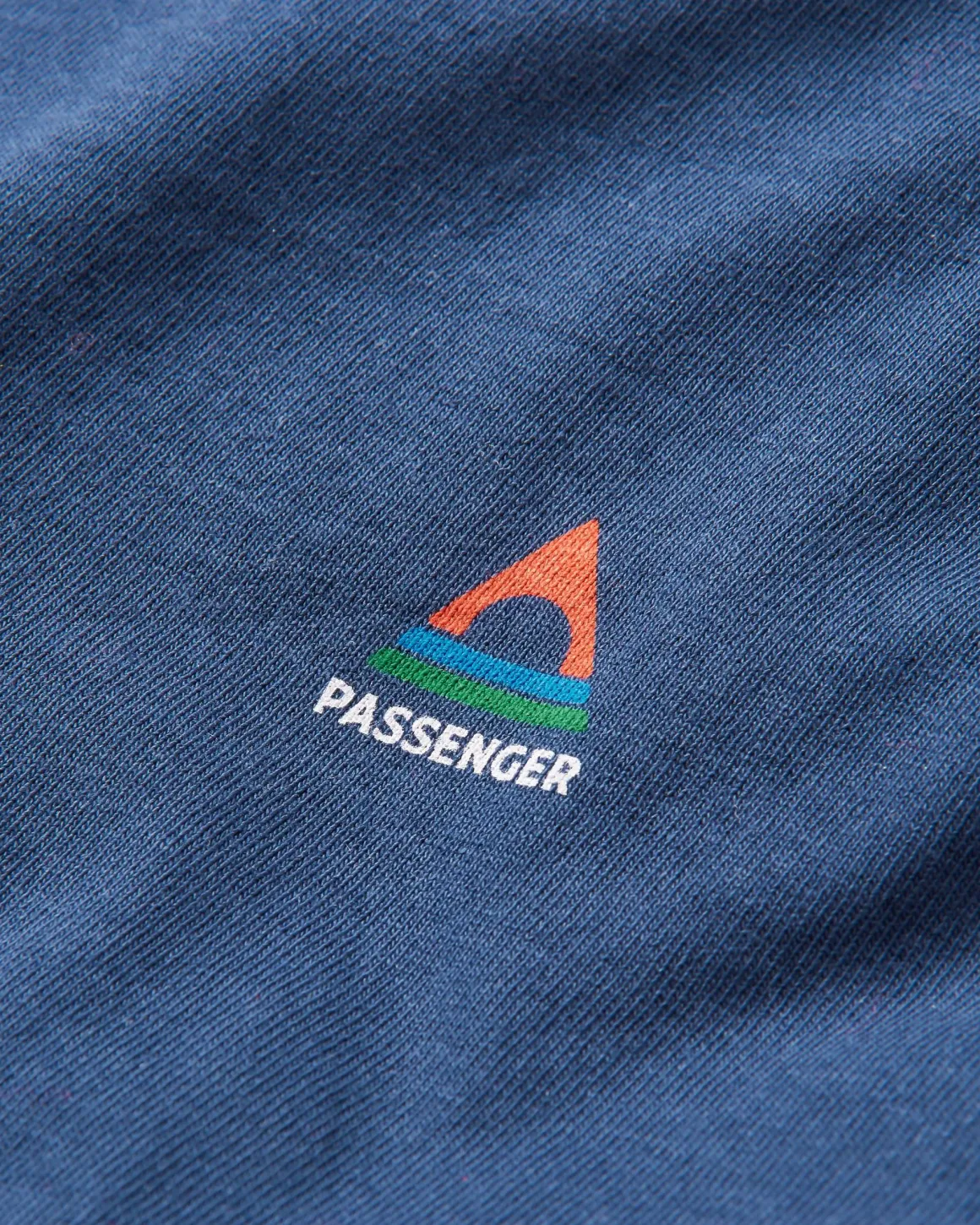 T-shirt en coton recyclé avec logo classique - Rich Navy
