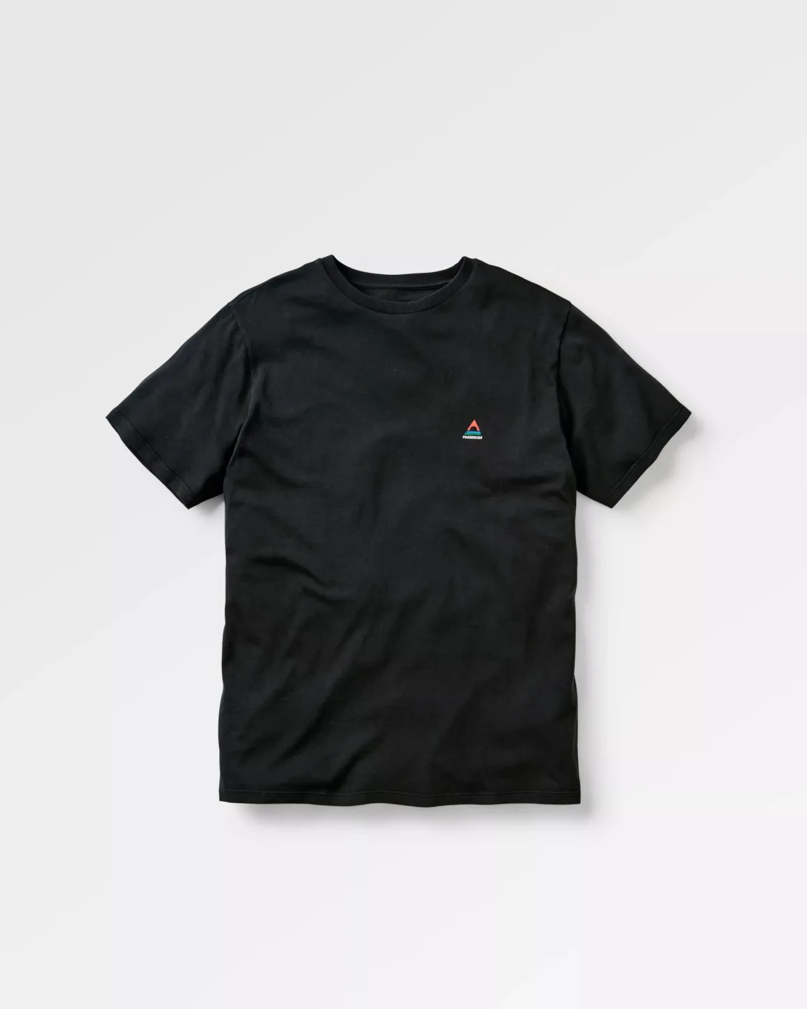 T-shirt en coton recyclé avec logo classique - Noir