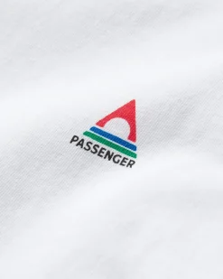 T-shirt en coton recyclé avec logo classique - Blanc