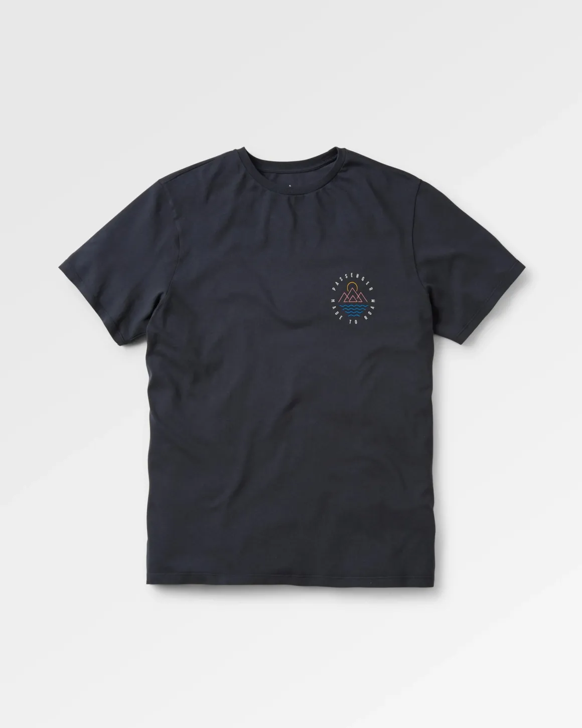 T-shirt en coton recyclé Escapism - Noir