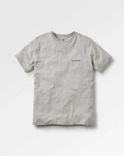 T-shirt en coton recyclé Made To Roam - Gris Marl