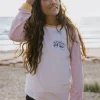 T-shirt manches longues en coton recyclé Riser - Birch
