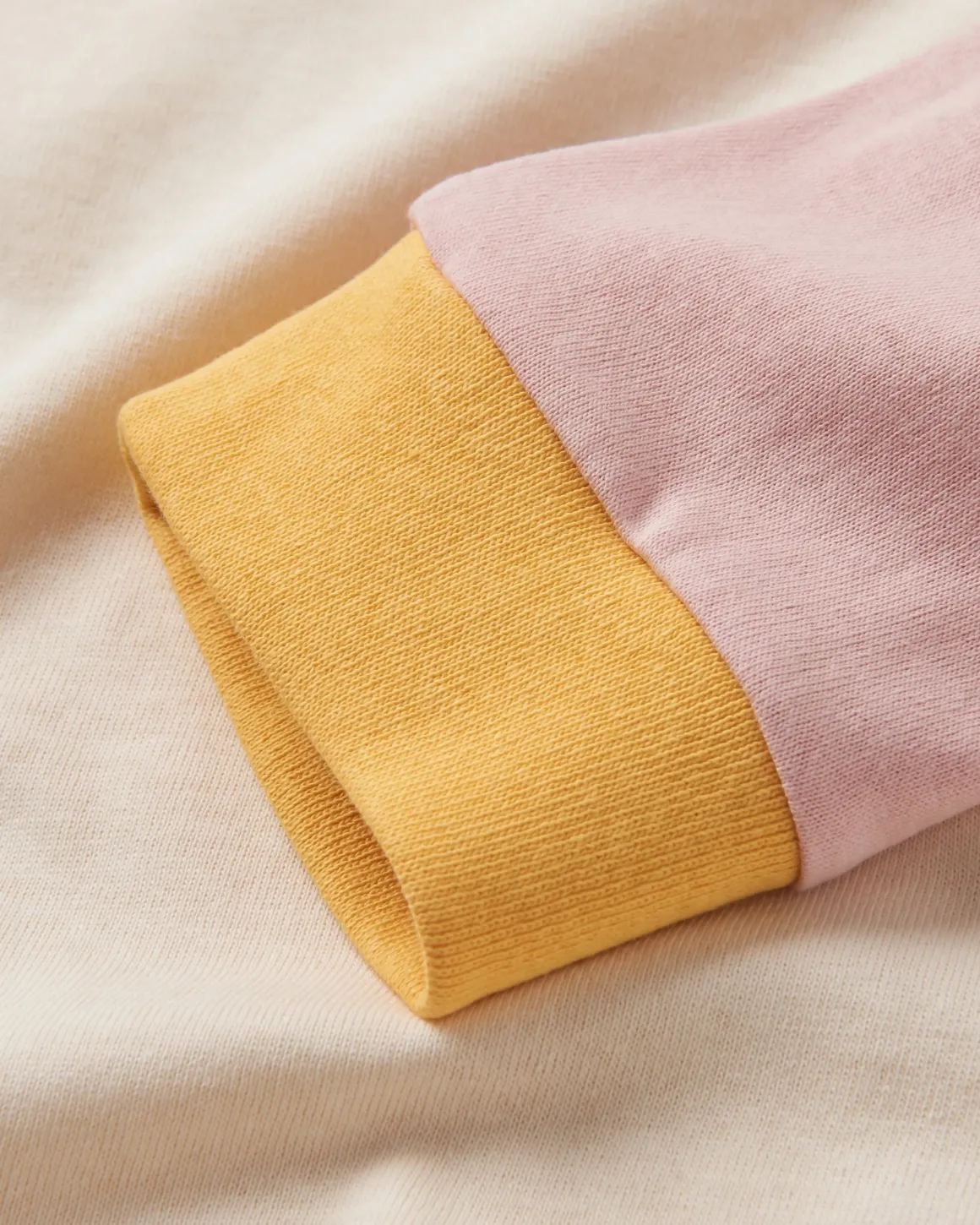T-shirt manches longues en coton recyclé Riser - Birch