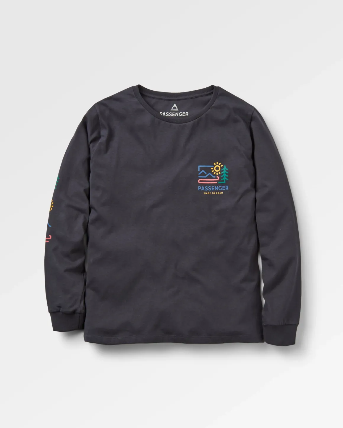 T-Shirt Manches Longues Recyclé Phoenix - Noir