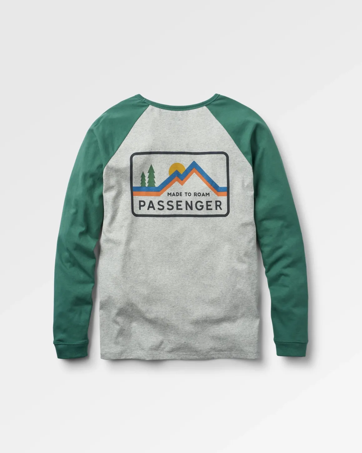 T-shirt manches longues recyclé Made To Roam - Gris Marl