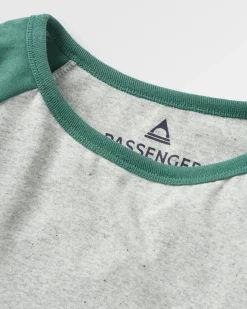 T-shirt manches longues recyclé Made To Roam - Gris Marl